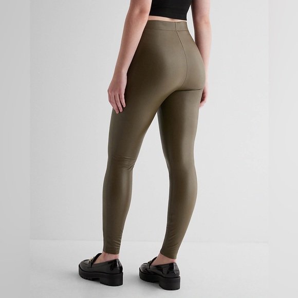 Faux Leather Leggings - Picture 2 of 9